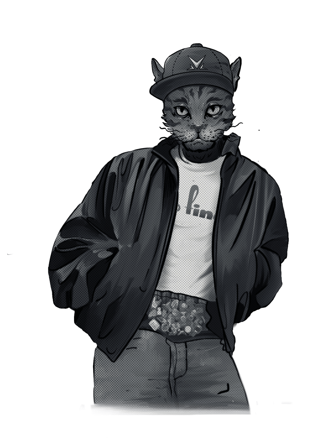 Alley Katz character illustration